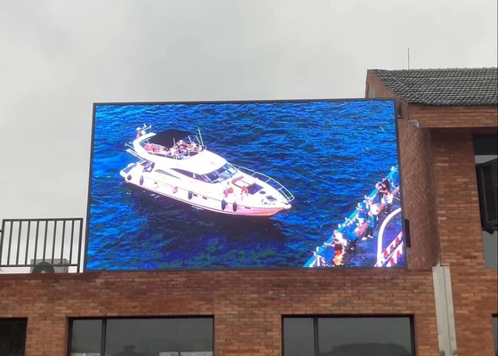 Zewnętrzny ekran LED P6 P8 P10 W pełni kolorowy wyświetlacz LED 960x960 Duży wodoodporny LED Digital Billboard Ekran reklamowy zewnętrzny