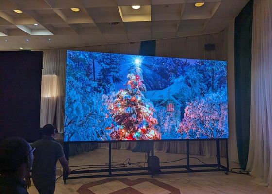 Dobra cena HD wnętrze SMD LED aluminiowy pełnokolorowy żelazny ekran szafki, 3 lata gwarancji w Internecie