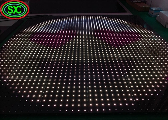 Sprzęt sceniczny impreza ślubna DJ Show Full Color RGB LED Disco Light Dance Floor Screen