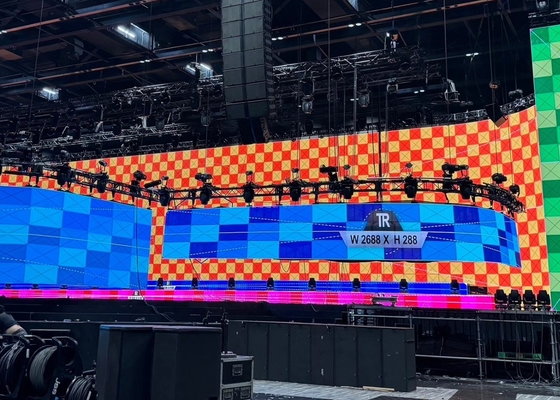 Led Video Wall Wynajem wnętrza P2.6 Ekran Ekran zewnętrzny P3 Pełnokolorowy P4 Panel Media P2 Ekran LED