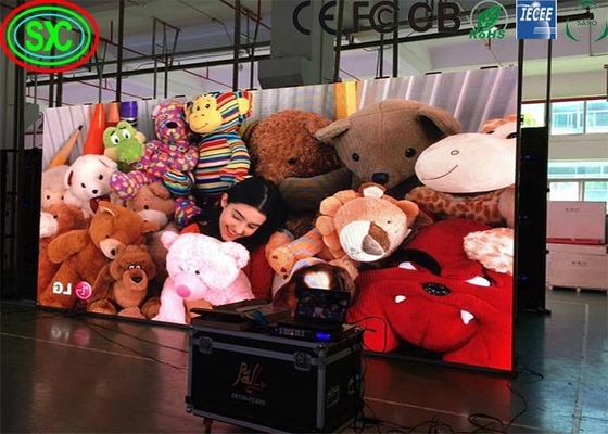 P2.5 SMD Indoor RGB LED Rental Screen HD Die-Cast Aluminium Chassis, 3 Years Warranty