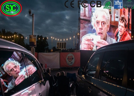 Droga i ulica pełnobarwne P10 SMD3535 LED billboardy reklamowe z żelazem lub opcją aluminium
