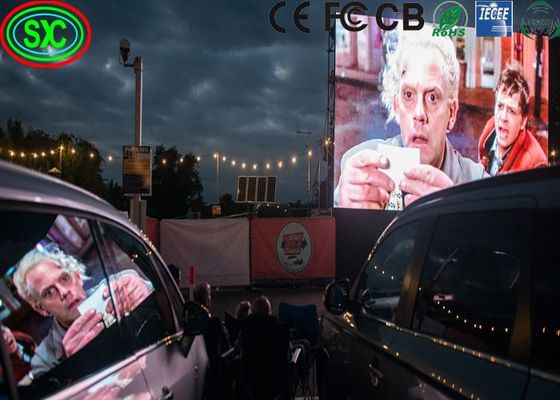 Ekran reklamowy LED P10 SMD3535 zewnętrzny, rozstaw 10mm, wodoodporność IP67