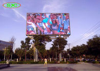 Duży zewnętrzny billboard LED P8 ze stalową szafką z kolumną 1024 * 1024 mm