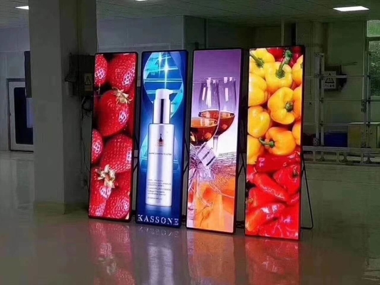 Łatwy w montażu komercyjny ekran LED z żetonami LED SMD2121 i konfiguracją kolorową 1R1G1B