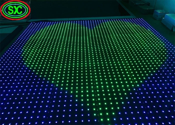 Epistar LED Chip P6.67 W pełni kolorowe Świetliste Podłogi taneczne wodoodporne IP65 SMD Jednorazowe i podwójne kolory