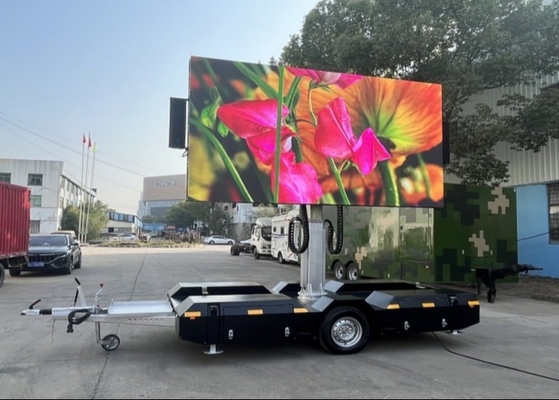 Wypożyczalnia wysokiej jakości aluminiowa wysokiej jakości wypożyczalnia P4.81 Outdoor Mobile Truck LED Display, moduł 250*250mm