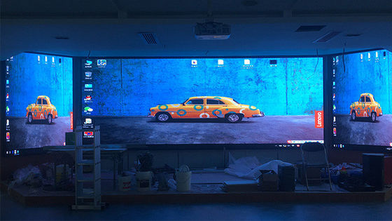 Wypożyczalnia w centrum handlowym Ekran zawieszony LED Scene Backdrop COB P2 HD 128 * 64 rozdzielczość