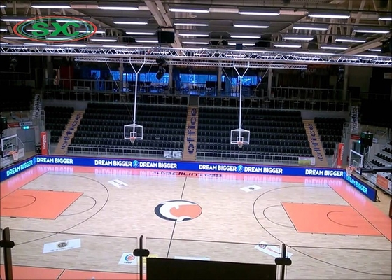 IP65 P10 Stadium Perimeter Full Color LED Display 3000Hz 1R1G1B 320x160mm 7500cd/sqm