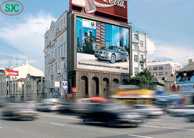 HD wodoodporny P6 Ekran zewnętrzny w pełnym kolorze LED z aluminium 3 lata gwarancji