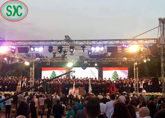 P5 ekran wideo LED - wysokiej rozdzielczości pełnokolorowy, lekki, zawieszony ekran LED do reklamy cyfrowej