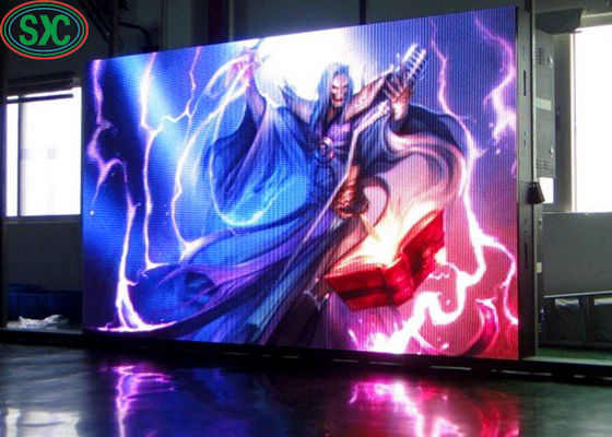 COB P2.5Suspended LED Display Die-Cast Aluminium Cabinet 40000 punktów/m2