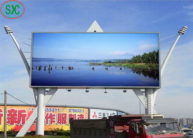 10mm Pixel Pitch Outdoor LED billboards pełnokolorowe, reklamy komercyjne LED display