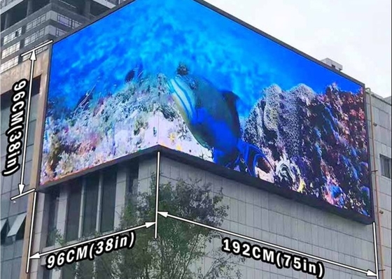 Full Color HD P6 Ekran LED Reklamy zewnętrznej