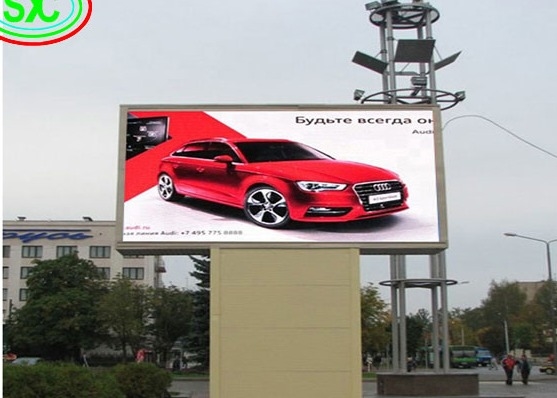 Wypożyczalnia Pudełka aluminiowa do odlewania drukarkowego P6 SMD Ekran LED zewnętrzny wysokiej rozdzielczości wodoodporny w pełnych kolorach jedno- i dwukolorowy