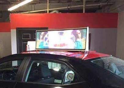 Dostosowywalny P3 LED Taxi Ogłoszenia na górze ekranu Małe, odłączalne i łatwe w montażu