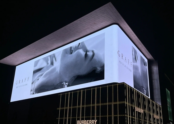 Leasing Installation Die-Casting Aluminium Outdoor Advertising LED Display P31.25 Wysoka jasność
