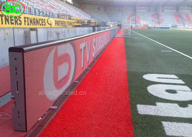 P8 Zewnętrzny obwód stadionu piłkarskiego Wyświetlacz LED, sportowy wyświetlacz LED na obwodzie