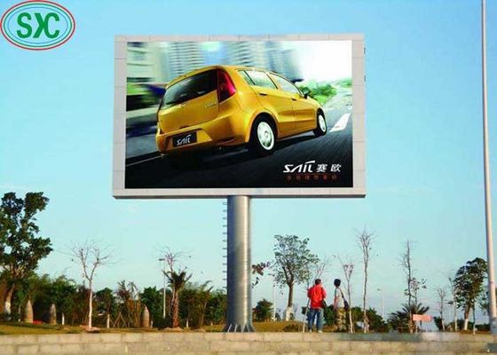 Dobra cena Jednopilerowy pełnokolorowy wyświetlacz LED P10 wypożyczalny wyświetlacz LED billboard 3 lata gwarancji w Internecie