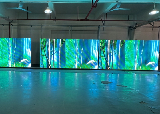 Zestaw wyświetlaczy plakatu LED, panel wyświetlacza wideo LED Aluminium HD Stereo
