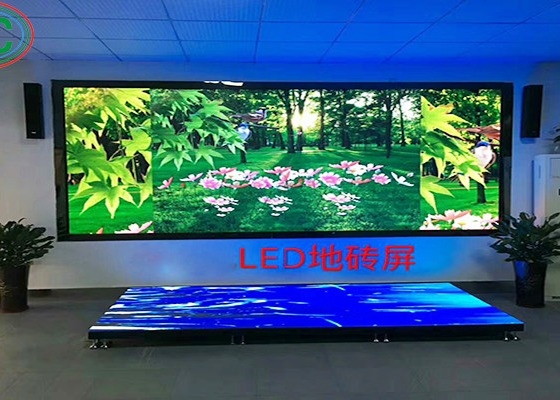 Tonch SMD3535 Sound Active DJ Led Disco Dance Floor Ciepłe białe panele wiązki