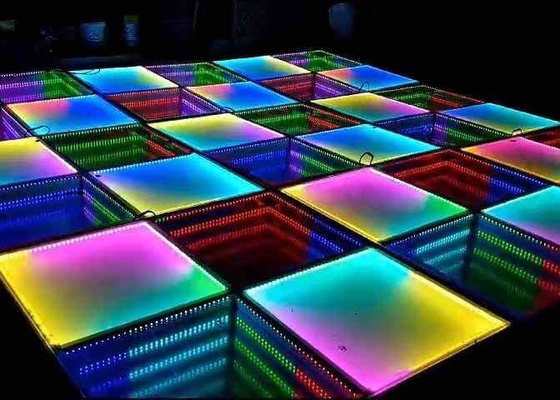 P2.5 Full Color Video Dance Floor, SMD Świetliste płytki podłogowe 1/32 Moduł 160*160mm
