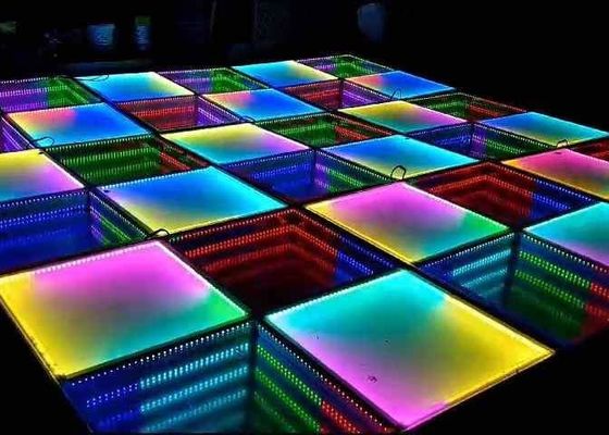 Dobra cena P2.5 Full Color Video Dance Floor, SMD Świetliste płytki podłogowe 1/32 Moduł 160*160mm w Internecie