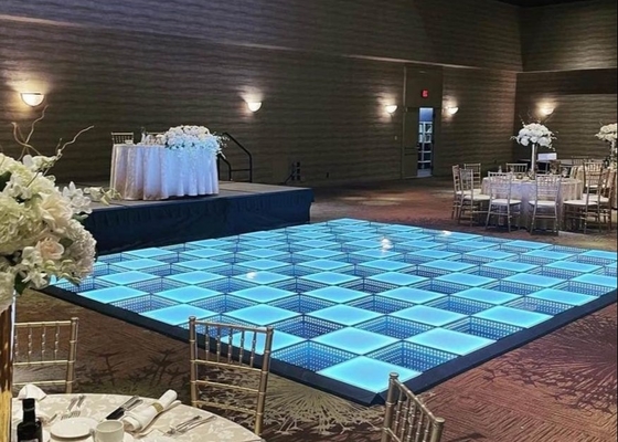 Outdoor HD P6.25 SMD3528 Full Color LED Dance Floor 1000mmx 500mm Pudełko