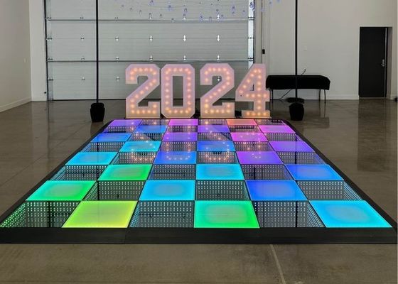Dobra cena Pełnokolorowy P10 LED światło podłogi do tańca 320*160mm Moduł Aluminiowy 1/4 Scan IP65 wodoodporny w Internecie