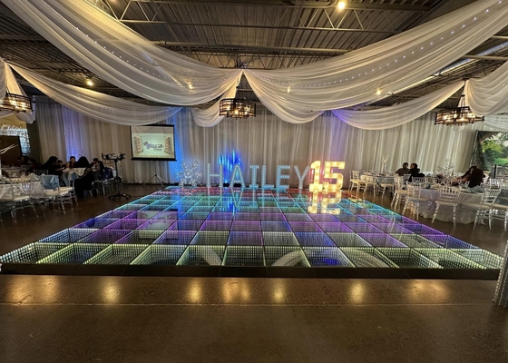 IP65 P6 LED DJ Stage Dance Floor wodoodporny gabinet zasilania LSN System