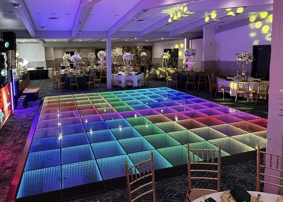 IP65 P6 LED DJ Stage Dance Floor wodoodporny gabinet zasilania LSN System