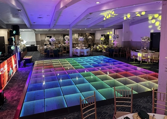 HD Night Club Disco Dance Floor Cygna 4,81mm Pixel Pitch 3 lata gwarancji na bar weselny