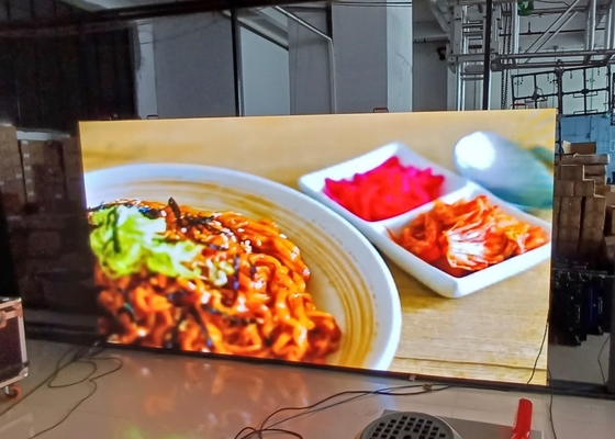 P1.66 SMD Rental Screen LED Screen Full Color Advertising LED Display Indoor Wysoka jasność