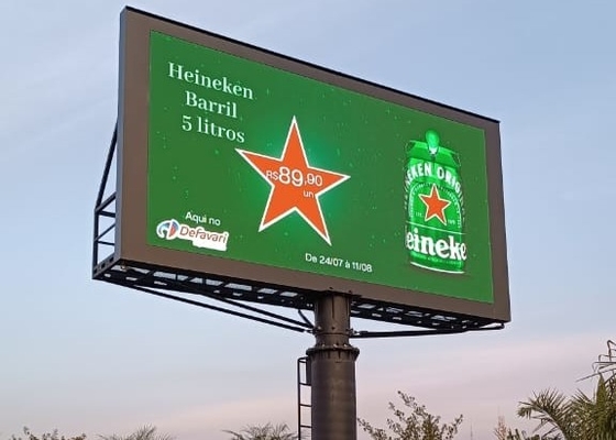 P10 SMD Reklamy Ekran LED, HD pełnobarwny Wodoszczelny Wypożyczalny Wydrukowany Aluminium