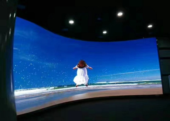 Instalacja stała Żelazna skrzynka LED Video Wall HD P2.5 Wnętrze LED Display Screen SMD