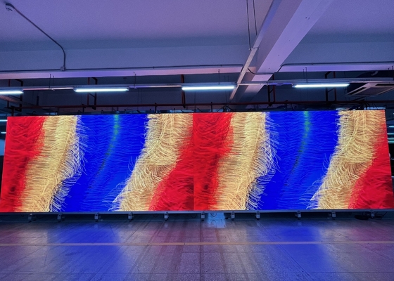 Instalacja stała Żelazna skrzynka LED Video Wall HD P2.5 Wnętrze LED Display Screen SMD