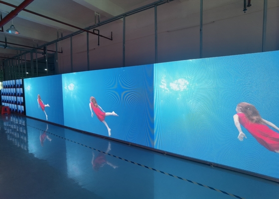 P4 Panel aluminiowy w pomieszczeniach HD wodoodporny ekran SMD LED Bild 1R1G1B Wynajem