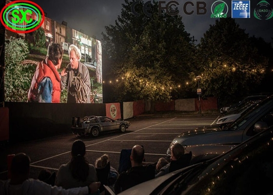 Video HD P3.91 Wypożyczalny ekran LED na zewnątrz dla centrów reklamowych / kin / miejsc występów
