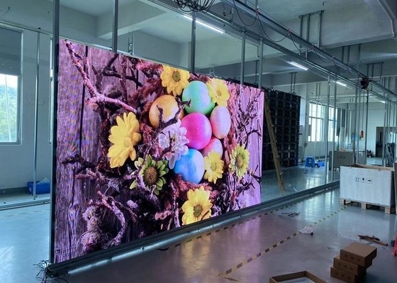 HD Full Color P4 Indoor SMD LED Die-Cast Aluminium Screen Steel Case 65420 Dot Matrix