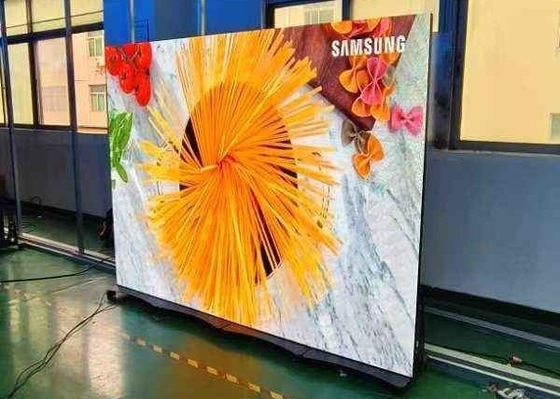 P4 RGB Wnętrze LED Display Board, 1/16 Scan LED Screen Video Wall IP34 HD Elastyczny