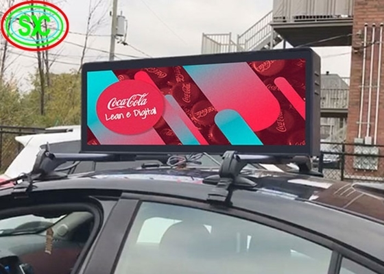 320*106 kropek rozdzielczość ekranu Wyświetlacz znaków samochodowych LED z rozmiarem pasma 3 mm i trybem sterowania asynchronicznego