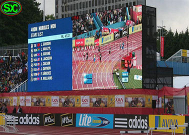 Zewnętrzny wodoodporny ekran aluminiowy 320*160mm P10 Stadium LED Screen Commercial