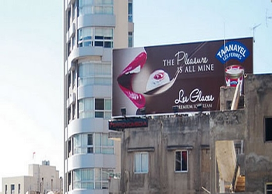 Full Color Outdoor Football Stadium Ekran LED P10 Wysoka jasność HD 960*960mm Billboard