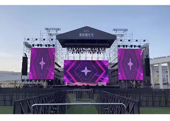 Duży ekran Stadionu Aluminiowy LED Display P3 Wynajem na zewnątrz IP65 wodoodporny HD Wysoka jasność