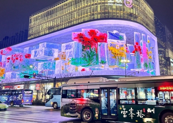 Wynajem HD Flexible Flicker Free P10 LED Display Box 1/4 Tryb skanowania IP67