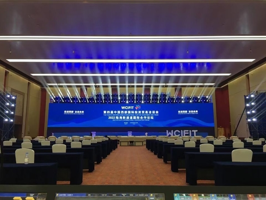 P3.91 Wynajem na zewnątrz Aluminiowy odlewany RGB LED Display LED System NOVA