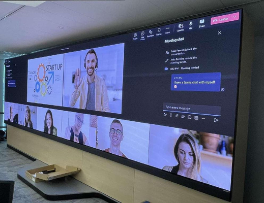 Pixel Pitch 2mm LED Video Wall HD P2 Ekran LED w pomieszczeniach 640x640mm Aluminiowy panel LED