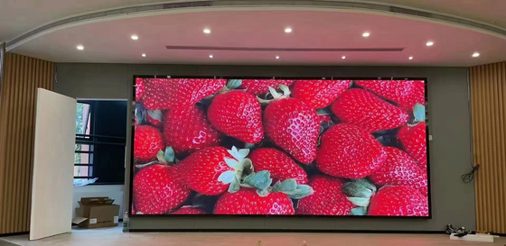 P2 mały pikseli rozmiar LED wyświetlacz wnętrza pełnobarwny elastyczny LED wyświetlacz RGB ekran, szafa 640x640mm,1300 nit jasność