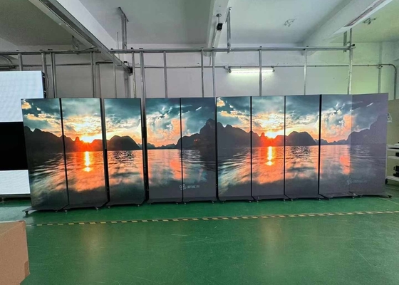 P2.5 Wnętrzny pełnobarwny wyświetlacz LED HD z aluminiową szafką