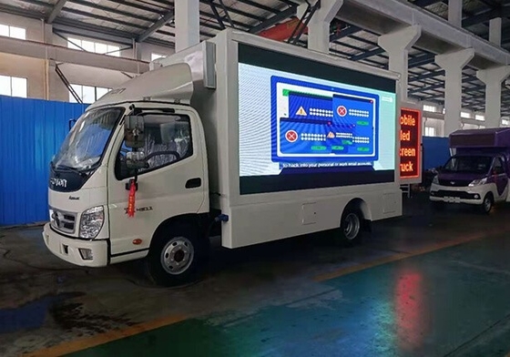 Mobilny wyświetlacz LED RGB P1.6 Wewnętrzny Wysoka częstotliwość odświeżania 3840HZ Łatwe w instalacji